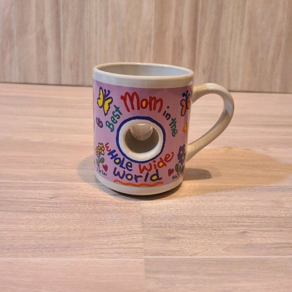 Encore Best Mom in the wHole wide world Mug Ceramic Coffee Cup Mother's Day Gift
